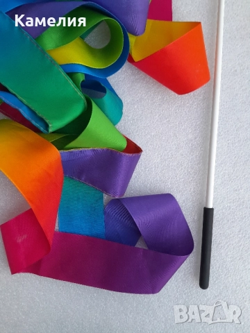 Лента за художествена гимнастика Domyos , снимка 3 - Художествена гимнастика - 52257199