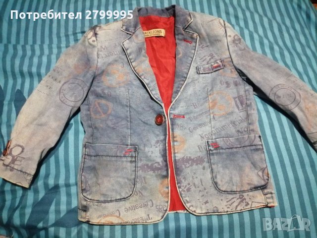 Детско сако и яке 98-104, снимка 2 - Детски якета и елеци - 34093770