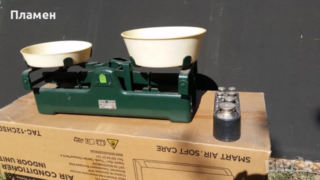 Търговски кантар - везна с теглилки, снимка 2 - Везни - 51385473