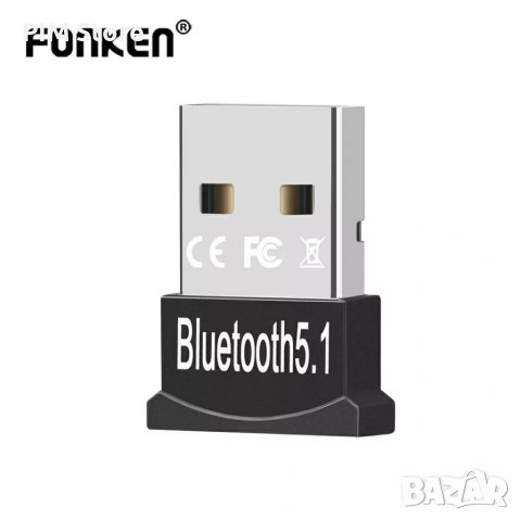 USB Безжичен адаптер Bluetooth 5.1, снимка 1 - Слушалки, hands-free - 39205472