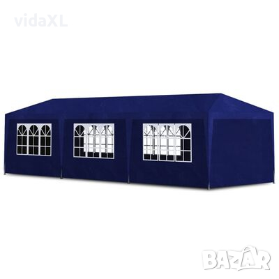 vidaXL Парти шатра, 3х9 м, синя（SKU:90339, снимка 1