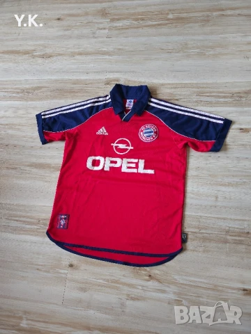 Оригинална тениска Adidas x F.C. Bayern Munchen / Season 99-01 (Home), снимка 2 - Детски тениски и потници - 50518837