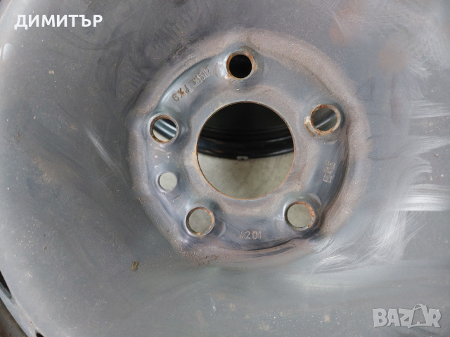 4 бр.метални джанти с тазове за Алфа Ромео 5Х98:15-ки :5х114,3 :6,5JX15:ЕТ41,5, снимка 4 - Гуми и джанти - 44836619