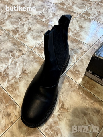 Оригинални мъжки черни боти ботуши обувки G-STAR - размер 43 като нови, снимка 3 - Мъжки боти - 52334367