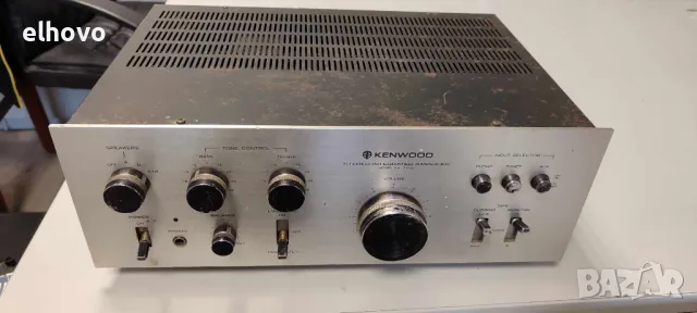 Стерео усилвател Kenwood KA-3500, снимка 4 - Ресийвъри, усилватели, смесителни пултове - 48291052