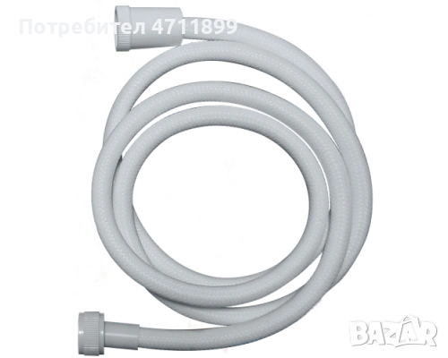 Шлаух за душ PERFECT-1.75м. бял