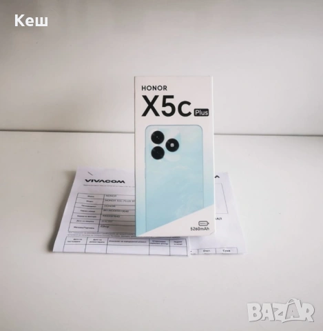 Смартфон Honor X5c plus (запечатан с гаранция)
