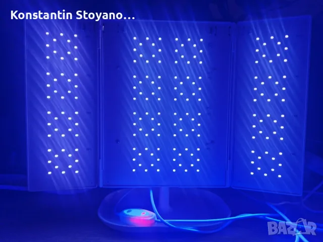 Преносима UV лампа за тен на лице и тяло + предпазни очила