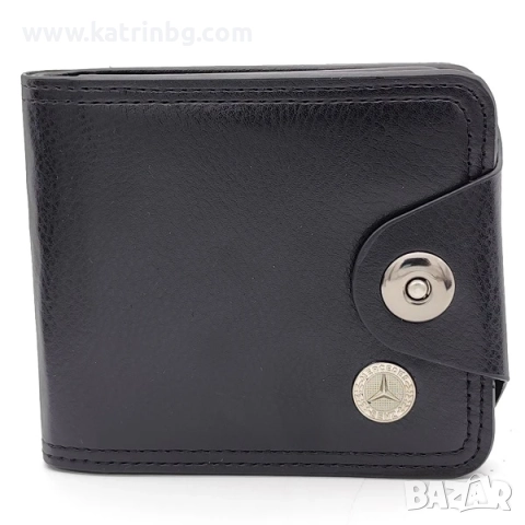 Подарък за мъж мерцедес-Часовник и портфейл, снимка 3 - Подаръци за мъже - 52582508