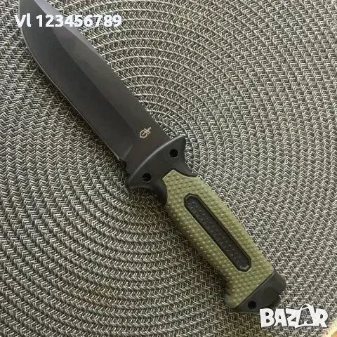 Тактически нож с магнезиева запалка, диамантен стик,свирка/ оцеляване 135х267, снимка 3 - Ножове - 50743137