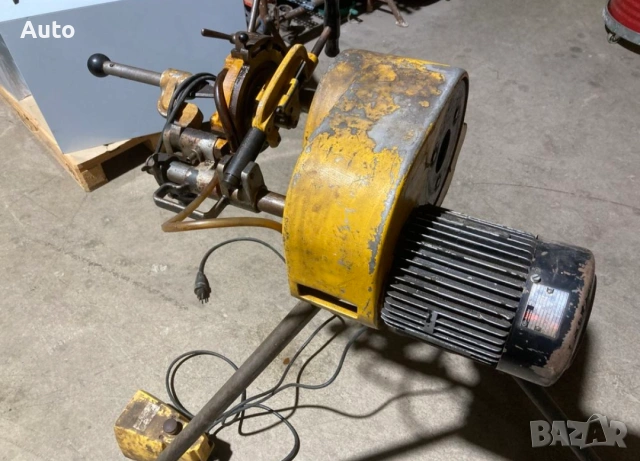 Професионален струг за тръбна резба REMS Tornado 2010 (1/16 - 2") – Пълен комплект, снимка 2 - Стругове - 53855157