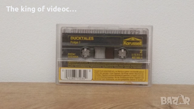 Аудио касета Патешки Истории Disney  1989 г., снимка 3 - Аудио касети - 53056172