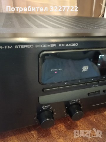 Kenwood kr a4050 транзисторен рес., снимка 3 - Ресийвъри, усилватели, смесителни пултове - 41347077