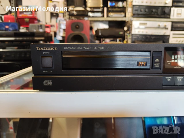 CD Player Technics SL-P100 В отлично техническо и визуално състояние., снимка 3 - Декове - 51113611