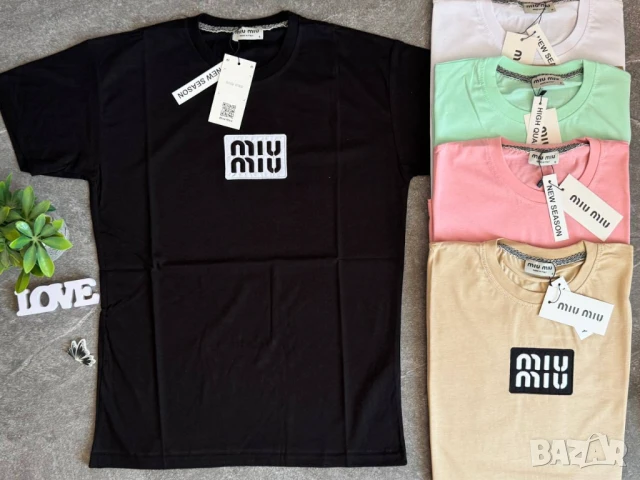 тениска miu miu