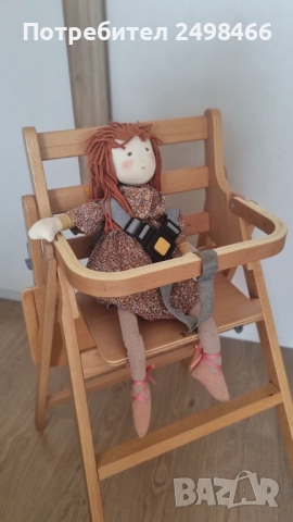 Дървено бебешко столче за хранене Safety 1st Nordik, снимка 6 - Столчета за хранене - 52560780
