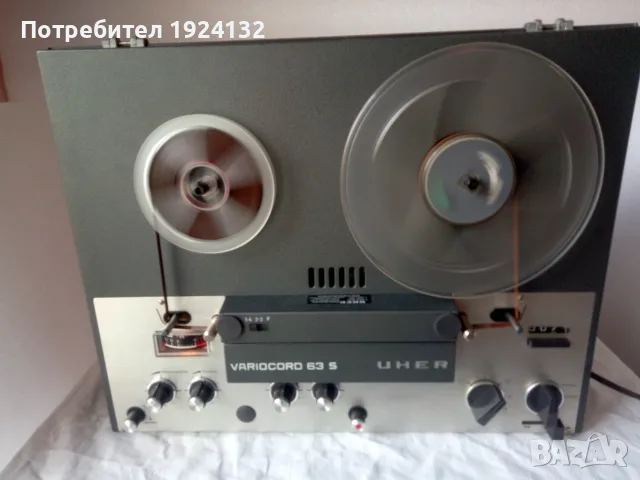 UHER Variocord 63 S магнетофон, снимка 3 - Ресийвъри, усилватели, смесителни пултове - 56065917