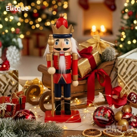 Дървена Коледна фигурка – Малък детайл, голям празничен уют, снимка 5 - Декорация за дома - 52545783