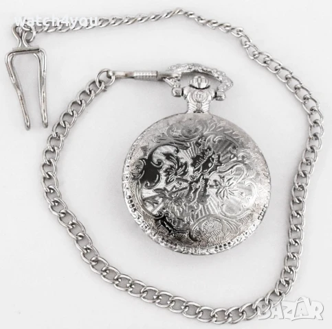 НОВ ДЖОБЕН ЧАСОВНИК. ДЖОБНИ ЧАСОВНИЦИ С ВЕРИЖКА И КАПАЧЕ.POCKET WATCH. DJOBEN DZHOBEN CHASOVNIK, снимка 4 - Джобни - 45844495