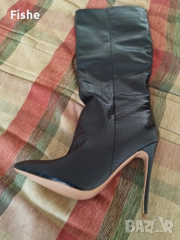 Продавам чисто нови дамски ботуши, снимка 3 - Дамски ботуши - 52328479