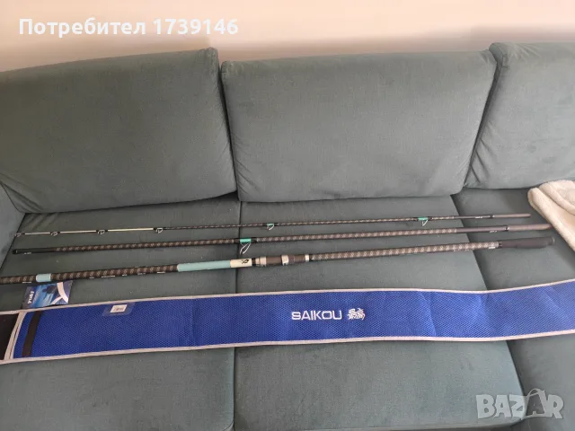 Чисто нов сет за Surf Casting: Въдица YUKI Saiko A6 (4.50m) + Макара Tyan 8K, снимка 2 - Въдици - 55772419