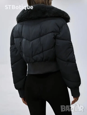 🩵 Дамско пухено яке с вдъхновение от Близкия изток – STBoutique 🩵, снимка 8 - Якета - 52021765