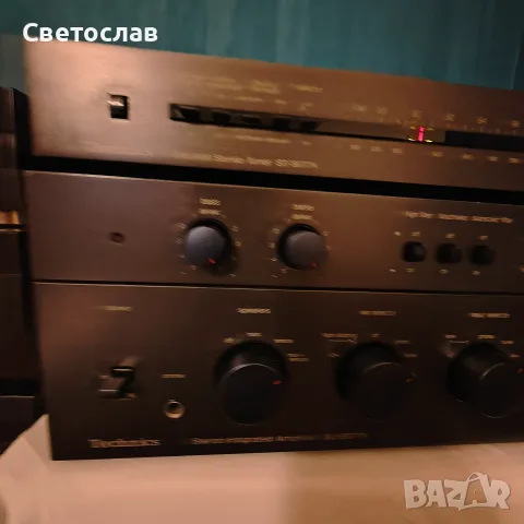 TECHNICS  Сет УСИЛВАТЕЛ SU-8077K и ТУНЕР ST-8077K, снимка 3 - Ресийвъри, усилватели, смесителни пултове - 56106257
