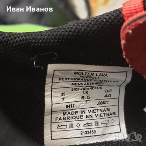 Обувки за бягане  Merrell VAPOR GLOVE 3  номер 39,5-40, снимка 9 - Други - 40243231