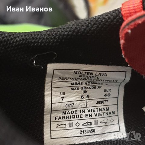 Обувки за бягане  Merrell VAPOR GLOVE 3  номер 39,5-40, снимка 8 - Други - 40243231