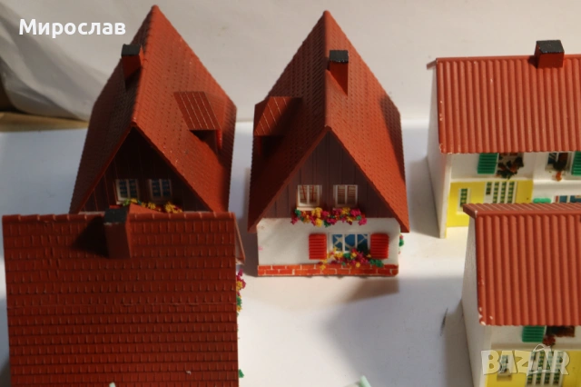 FALLER? KIBRI? N 1/160 ЛОТ 12 БР. СГРАДА ВАГОН ВЛАК ЖП, снимка 2 - Колекции - 53606316