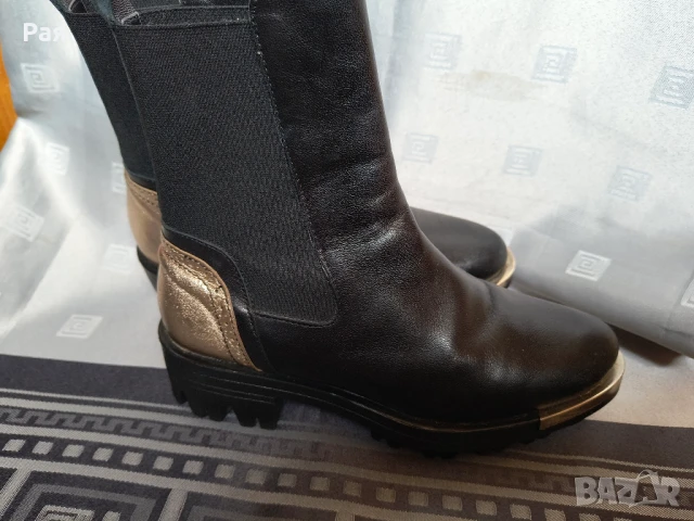 Дамски кожени боти, снимка 12 - Дамски боти - 50673329