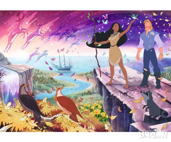 Пъзел Ravensburger 1000 ел. - Колекционерска серия Disney: Покахонтас, снимка 2 - Игри и пъзели - 40889117