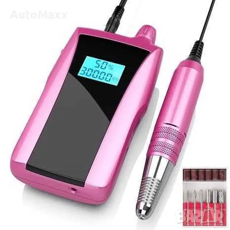 Акумулаторна шлифовалка за нокти , снимка 5 - Маникюр и педикюр - 47579099