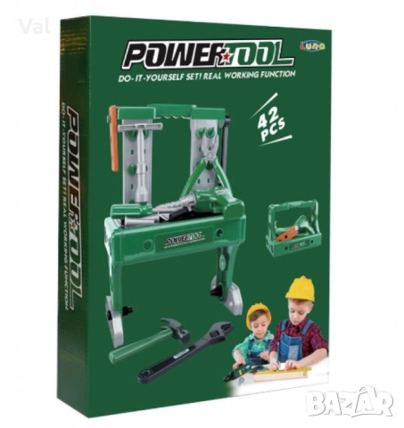 Страхотен сет с инструменти 42 части 41х8х30см, снимка 2 - Конструктори - 52428617