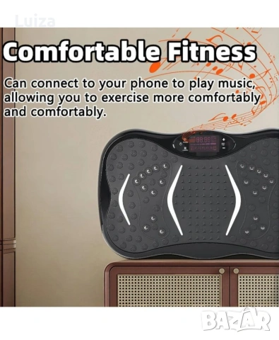 Вибрационна фитнес плоча, снимка 3 - Фитнес уреди - 53432173