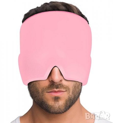 Качулка/шапка/маска за сън и студен компрес при мигрена и болка, снимка 5 - Други - 39355349