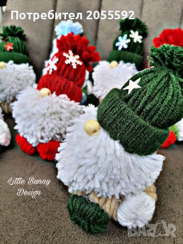 Седнали джуджета с ръчички и крачета, снимка 10 - Коледни подаръци - 38946441