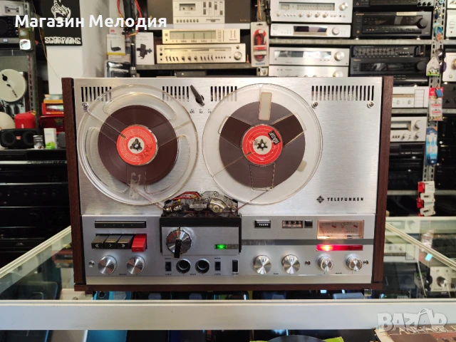 Ролков магнетофон Telefunken M 204 TS E 2 Профилактиран, работещ.