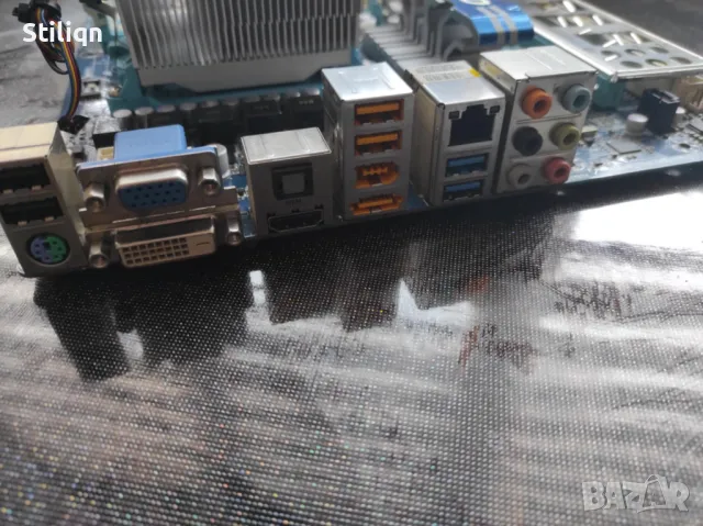 GIGABYTE GA-880GMA-UD2H + процесор 4 ядрен + охладител, снимка 5 - Дънни платки - 49127706