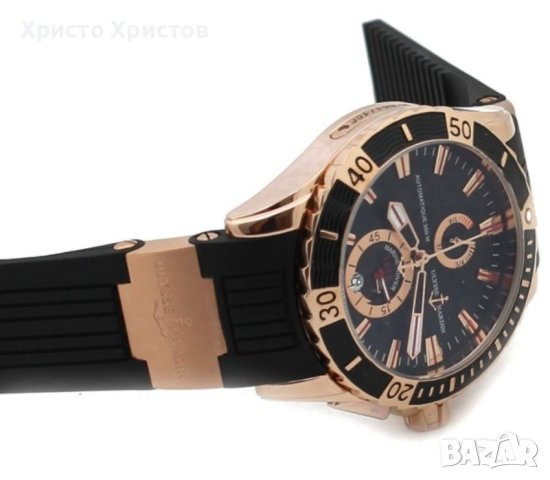 Мъжки луксозен часовник Ulysse Nardin Marine Diver, снимка 5 - Мъжки - 41668064