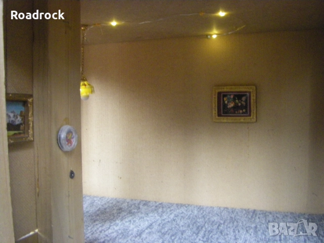 Къща за кукли от дърво - уникат, снимка 4 - Кукли - 52856097