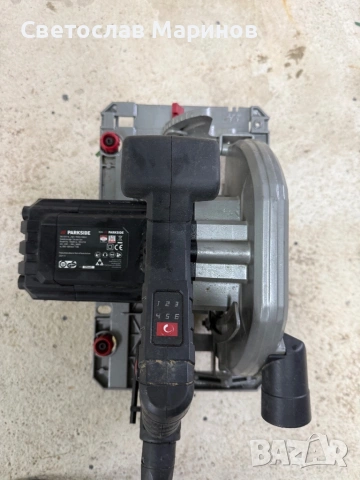 Ръчен циркуляр Парксайд , снимка 2 - Триони и циркуляри - 53061983