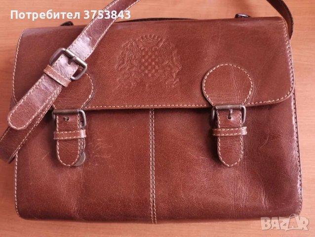 Винтиж италианска чанта - тип пощальонска