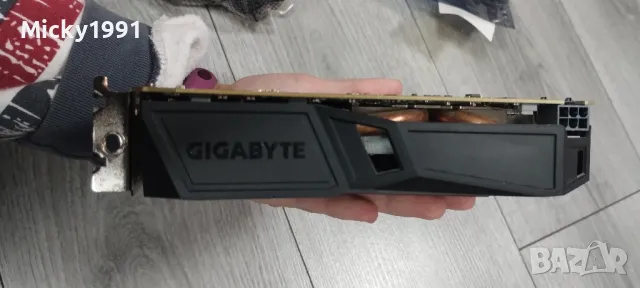 Видео карта GIGABYTE GeForce GTX 1060 Mini ITX OC , снимка 2 - Видеокарти - 48681456