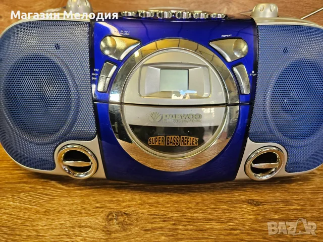 Радиокасетофон с CD Daewoo Daytek DRD-S19 – Много добро състояние!, снимка 8 - Радиокасетофони, транзистори - 55831006