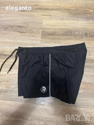 Оригинални Мъжки  шорти Diesel, Черен, Размер XXL, снимка 5 - Спортни дрехи, екипи - 51205657