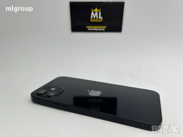 #MLgroup предлага:   #iPhone 12 64GB Black, втора употреба, снимка 1 - Apple iPhone - 49207009