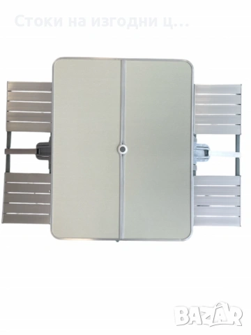 Комплект сгъваема маса с вградени 4 стола за къмпинг,риболов,пикник,туризъм