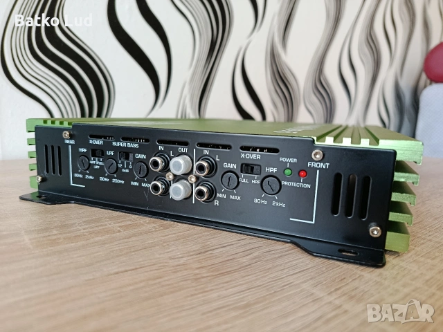 Усилвател Reveland Green Forse 1000W, снимка 4 - Ресийвъри, усилватели, смесителни пултове - 53694762