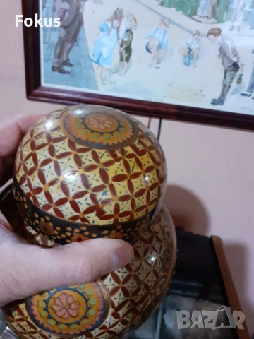 Сатцума Satsuma стара голяма ваза буркан порцелан, снимка 4 - Антикварни и старинни предмети - 53357694